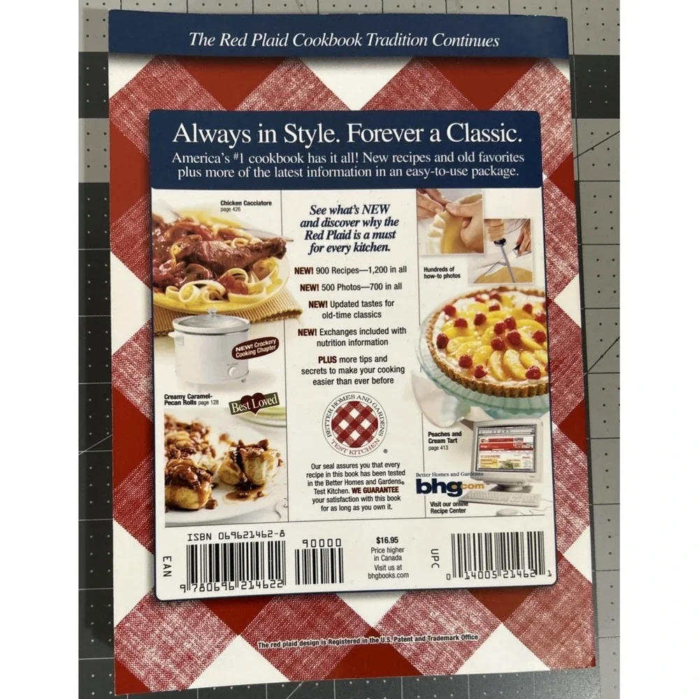 Better‎ Homes and Gardens New Cook Book PB 2002 12th Edition Recipes Baking Cook